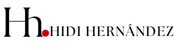 Logo de Hidi Hernández, escuela de formación en belleza e imagen con propósito